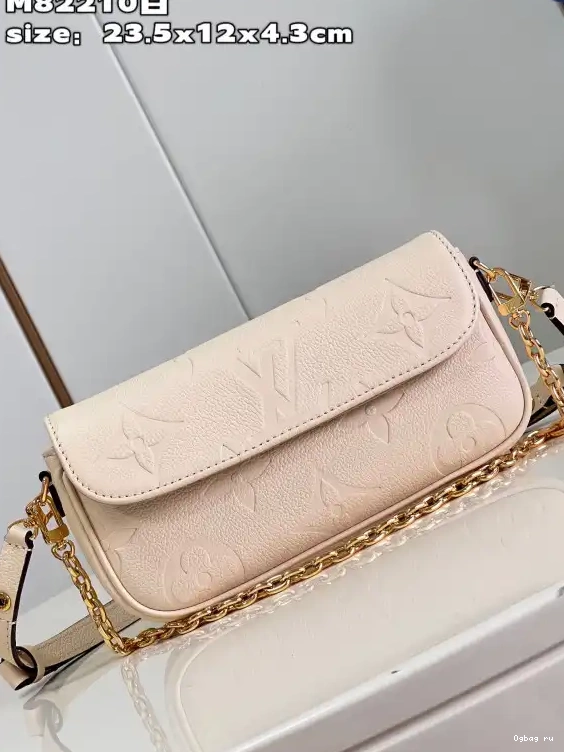 Ivy-23.5*12*4.3cm VUITTON on Chain Wallet LOUIS 0616